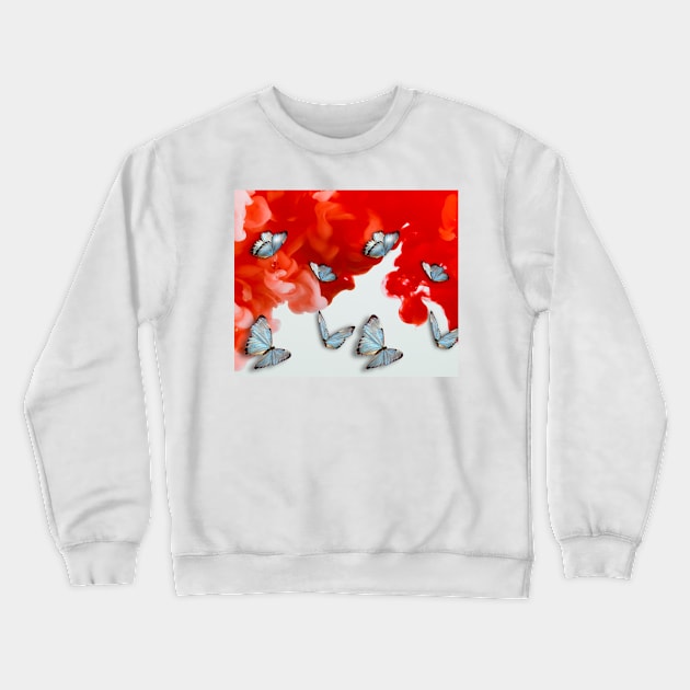 butterfly lover Crewneck Sweatshirt by ayoubShoop